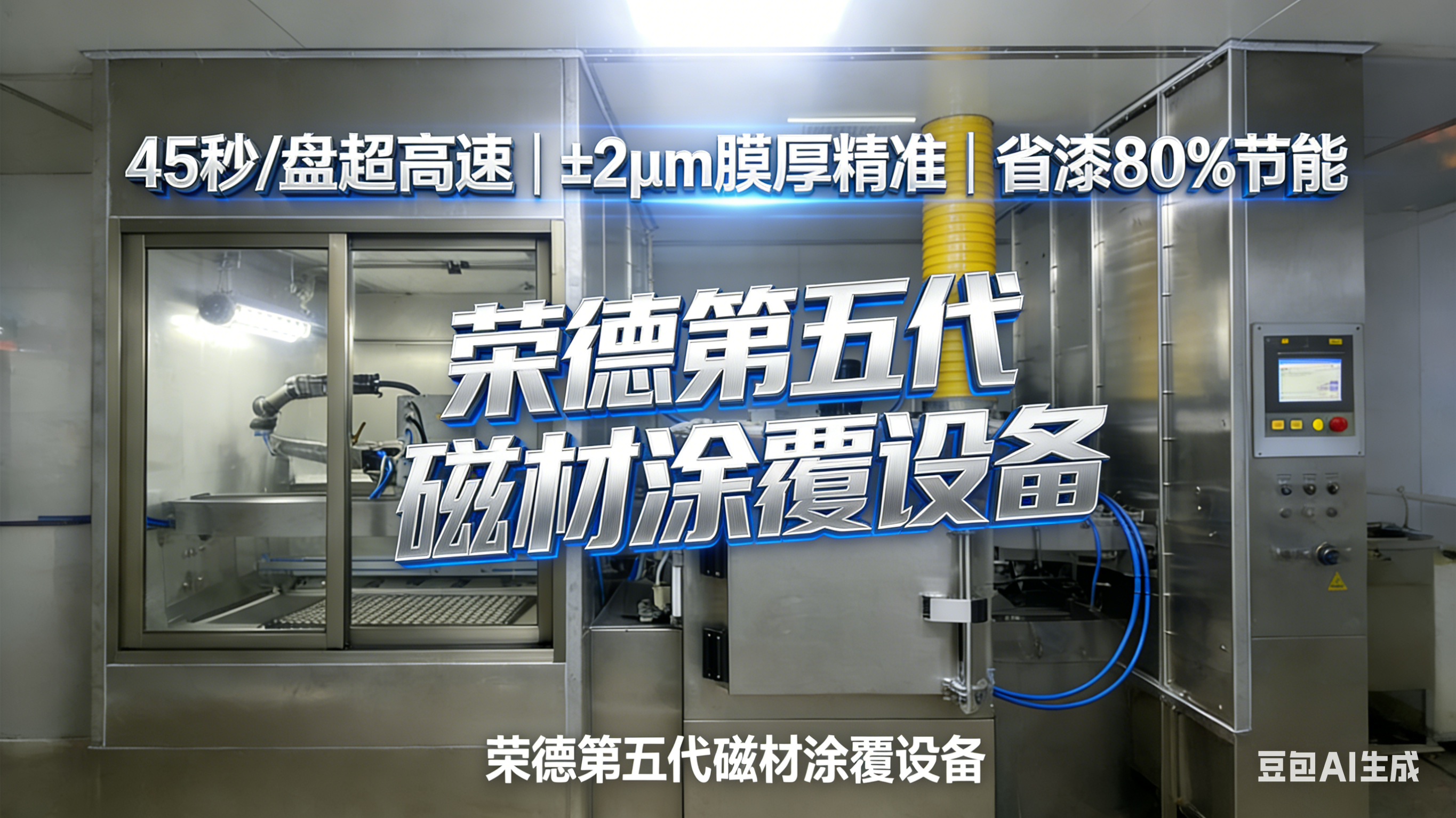 磁材環(huán)氧涂層均勻性差怎么破？六面膜厚穩(wěn)定 ±2μm 的高效方案